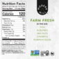 Modern Mill Farm Fresh Salad Topper Nutrition Facts Panel and ingredients