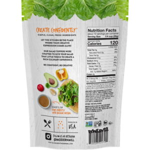 Modern Mill Maple Bacon back of packaging