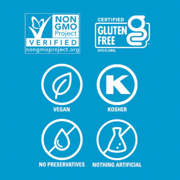 modern-mill-ranch-pdp-certs-and-rtbs Non-GMO Verified, Gluten Free, Vegan, Kosher, No Preservatives, Nothing Artificial