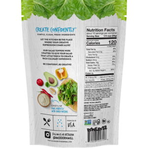 Modern Mill Ranch back of packaging