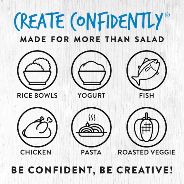 modern-mill-summer-symphony-pdp-more-than-salad Create Confidently | Made for more than Salad | Rice Bowls, Yogurt, Fish, Chicken, Pasta, Roasted Veggie | Be confident, Be creative!