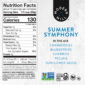 Modern Mill Summer Symphony Salad Topper Nutrition Facts Panel and ingredients